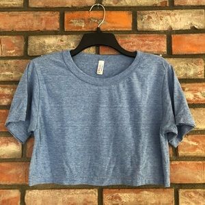 American Apparel Cozy Crop Tee